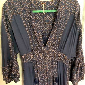 Free People Modern Kimono Maxi Dress Size 2